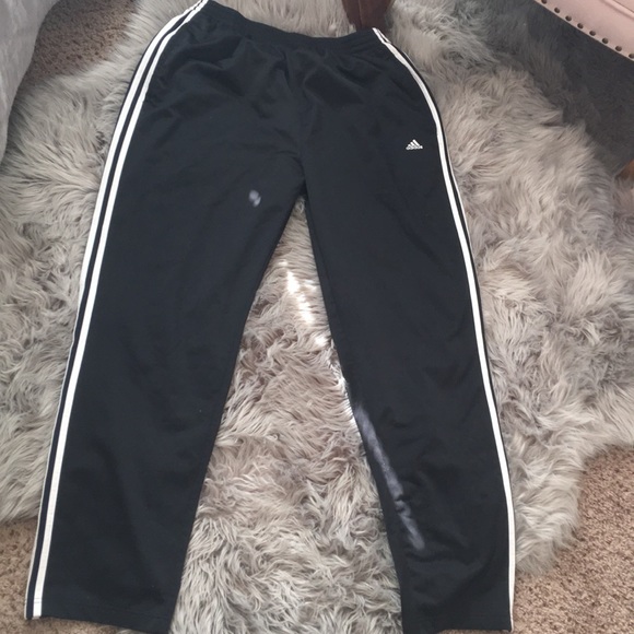 adidas button down track pants